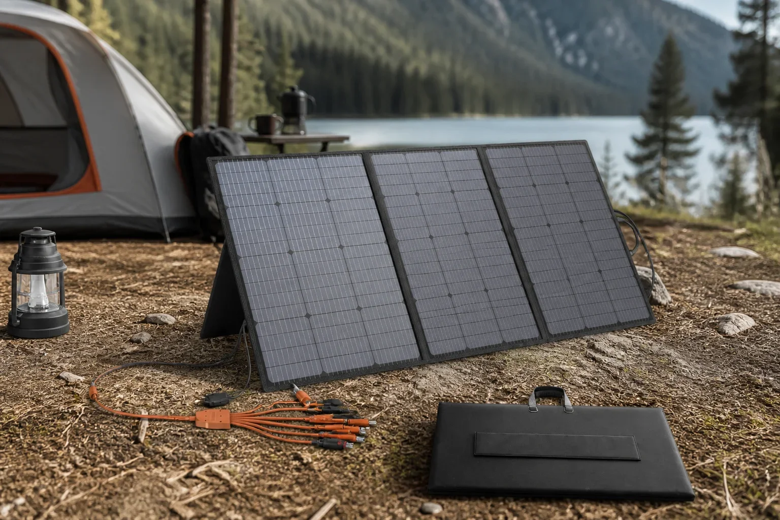 400W Foldable Solar Panel with IP67 Waterproofing