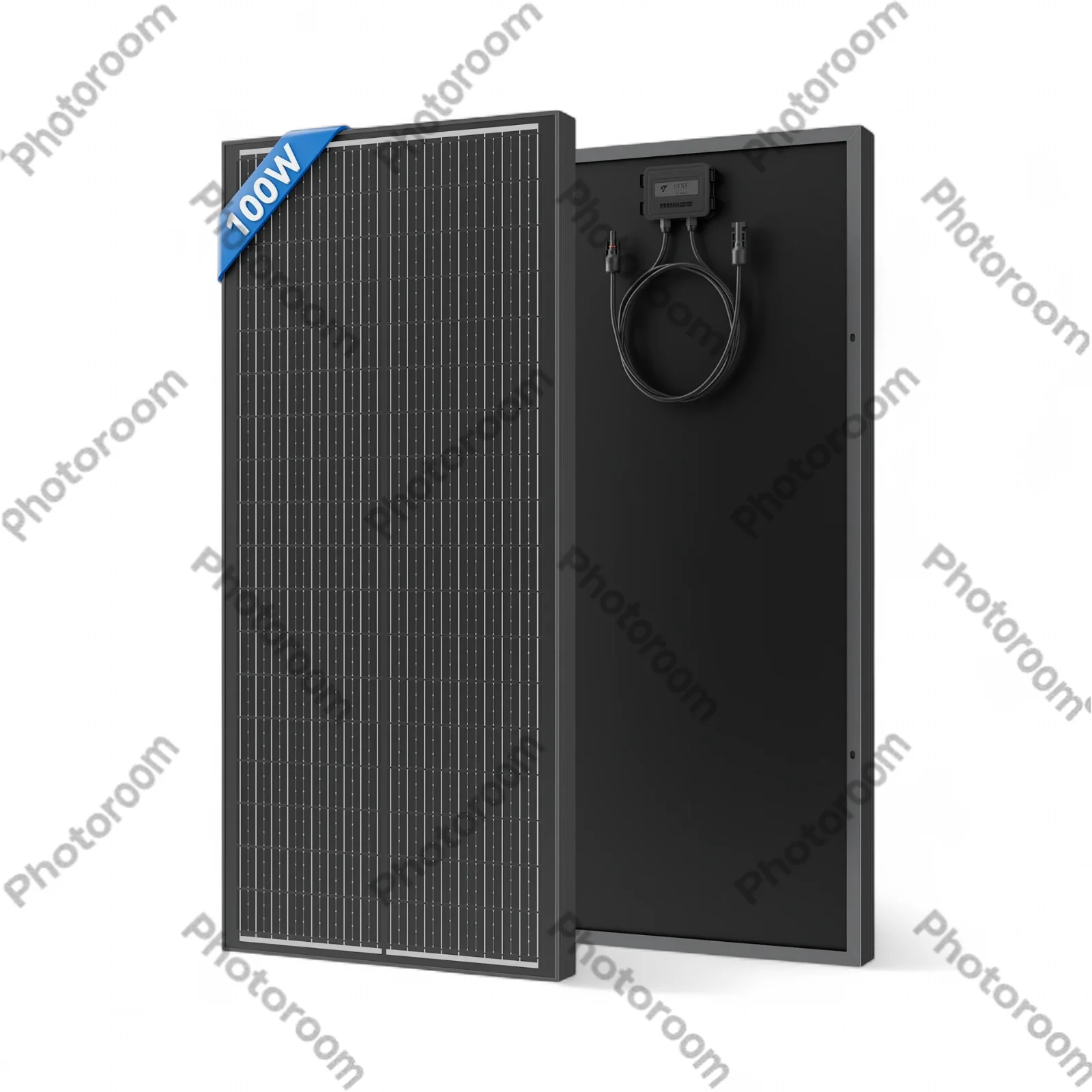 100W Monocrystalline Solar Panel with Rigid Design